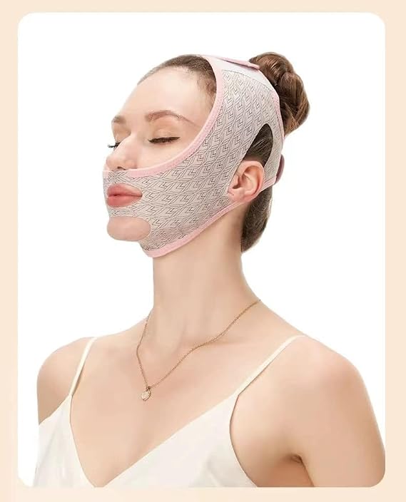 Beauty Face Contouring Sleeping Mask Chin,Reusable V Line Lifting Mask