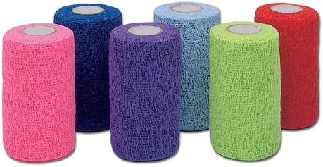 CoFlex 3200CP-036 Cohesive Compression Bandage Box of 36, 2" x 5 yds, Assorted