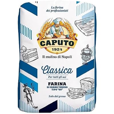 Caput Classica Doppio Zero TIPO 00 Flour 2.2 lbs 1 kg Pizza Bread Pasta Powerful Powder Made in Italy