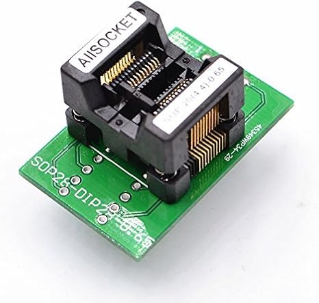 SSOP20-4.4-0.65 SOP20 Package TSSOP20 SSOP20 to DIP20 Programming Adapter Testing/Debug Socket 0.65mm Pitch 4.4mm Width(173mil) S-SSOP20(28)-0.65 OTS20(28)-0.65-01