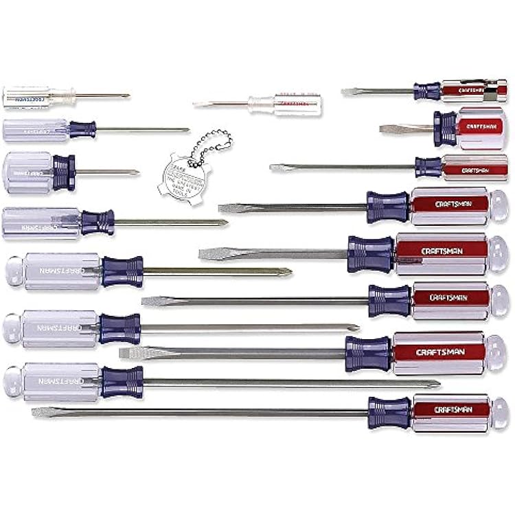 Craftsman 9-31794 Slotted Phillips Screwdriver Set, 17 Piece