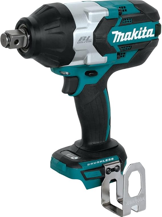Makita XWT07Z 18V LXT Lithium-Ion Brushless Cordless High-Torque 3/4" Sq. Drive Impact Wrench, Tool Only