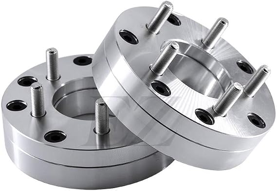 EZAccessory 2 Wheel Adapters 4x4.25 to 5x4.5 (5x114.3) Fits Ford Focus Mercury Cougar Hub and Mount 5x4.5 Bolt Pattern Wheels