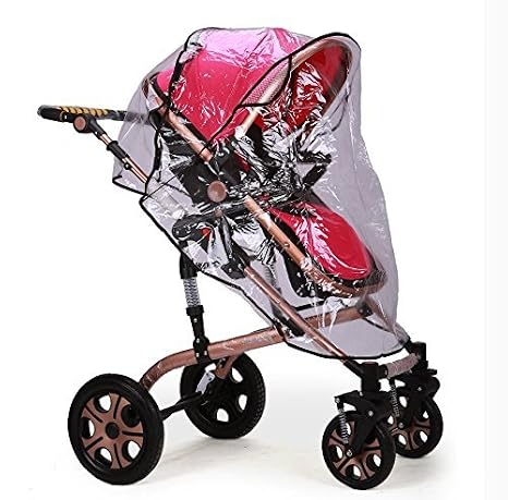 Stroller and Car Seat Replacement Parts/Accessories to fit Evenflo Products for Babies, Toddlers, and Children (Rain Cover)