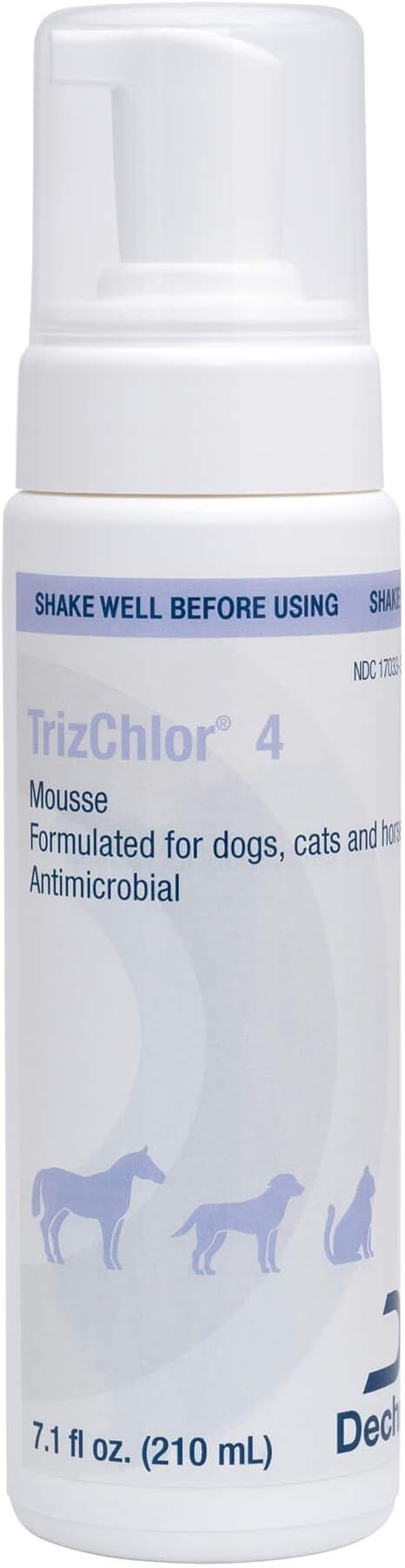 Mousse for Dogs, Cats and Horses, 7.1 Ounce | Antibiofilm; Packaging May Vary