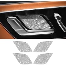 4PCS Car Soft Rubber Type Inner Door Handle Bowl Covers Trims Protective Sticker Compatible with New Mercedes-Benz C/E/GLC/S/EQE/EQS. (4)