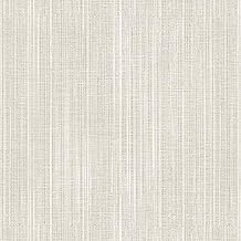 Manhattan Comfort NWWF36331 Isaac Double Roll of Premium Vinyl Decorative Wallpaper, Beige