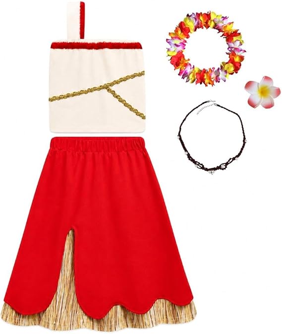 Dressy Daisy Girls Adventure Outfit Dress Skirt Set Princess Dress Up Halloween Costume Size 3 Months -12