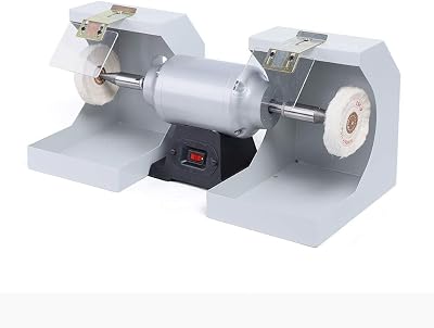 550W Dental Polishing Polish Lathe Machine,Buffing Grinder Lab Equipment Polisher,3000Rpm Dental Lab Bench Buffing Grinder ,for Jewelry Polishing Burnishing Casting