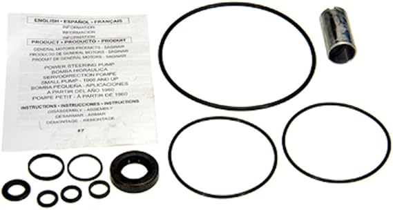 Plews Edelmann 7910 Power Steering Pump Complete Rebuild Kit