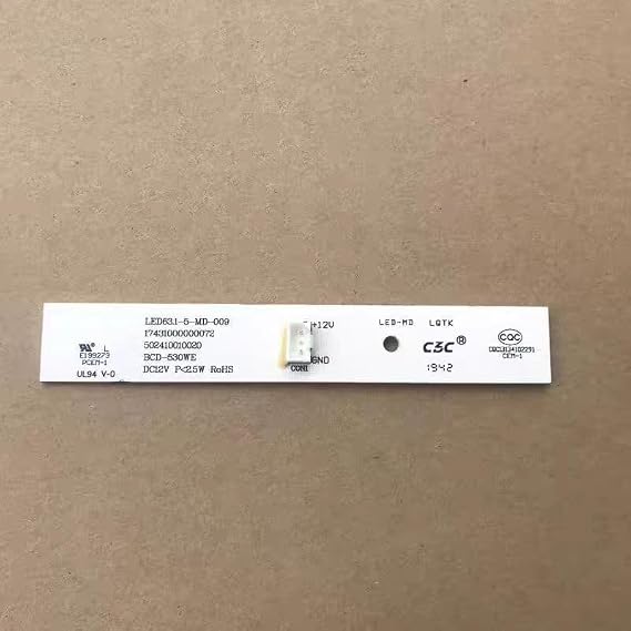 Fits Replacement Accessory BCD-530WE1743100000072 for Midea Refrigerator LED Light Board