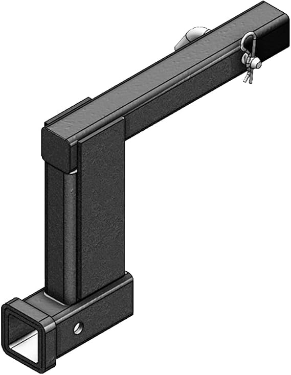 Blue Ox BX88132 Hi Low 10" Drop Receiver , Black