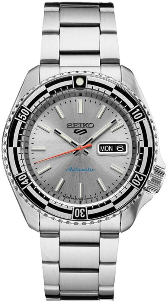 Seiko 5 Sport Automatic Silver Dial Men's Watch SRPK09K1, Modern, Modern
