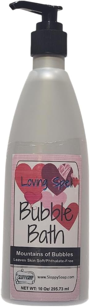 Loving Spell Bubble Bath, Mountains of Bubbles Formula, Phthalate-Free, 10 Oz