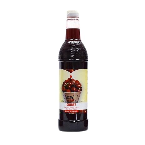Concession Essentials Snow Cone Syrup (25 Fl Oz)- Cherry