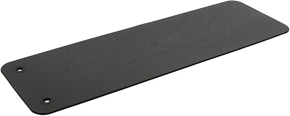 Airex Exercise Mat, Coronella 185, 72" x 23" x 0.6", Charcoal, Eyelets