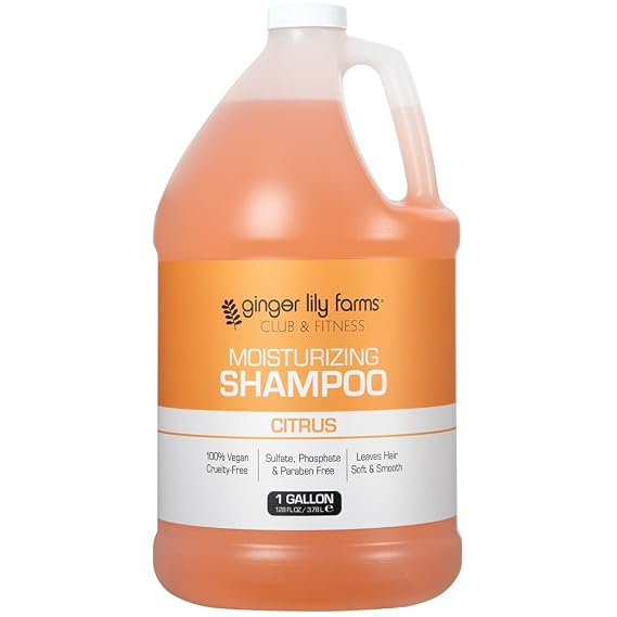 Ginger Lily Farms Club & Fitness Shampoo, 128oz, Citrus