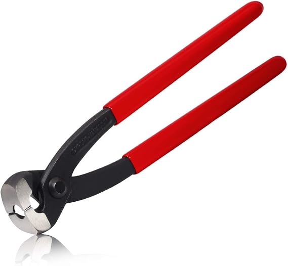 SPEEDWOX 9 Inches Ear Clamp Pliers Front and Side Jaw Pinch Clamp Pliers