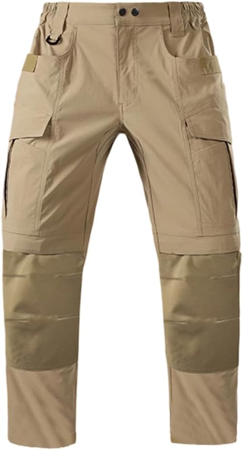 EMERSONGEAR Men's Tactical Ripstop Pants Lightweight Waterproof Military Cargo Pants with Knee Pads Outdoor Work Hiking