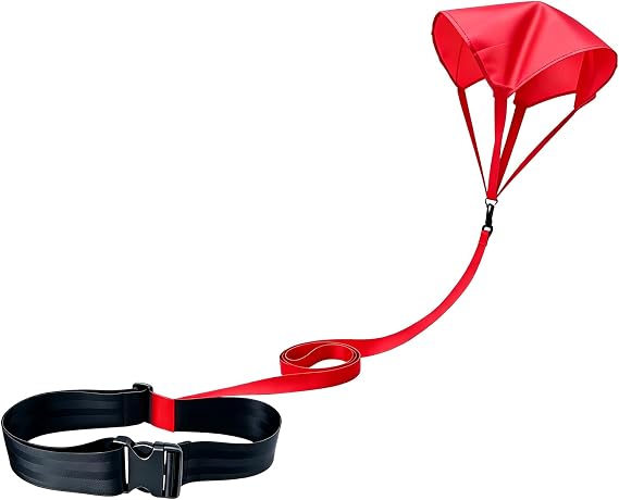 Swimming Resistance Training Set - Aquatic Resistance Belt, Swim Parachute, Pool Trainer Set