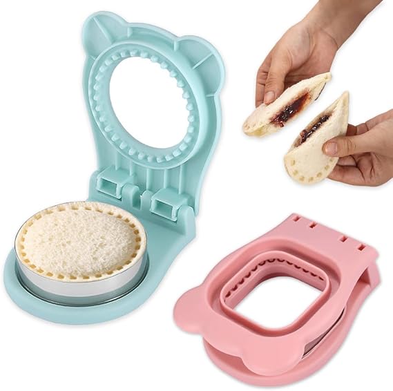 Uncrustable Sandwich Maker cutter with Seal Edge for Breakfast Lunchbox