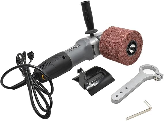 Hardin HB-5800 Hand Held Angle Burnished Stainless Steel Polisher