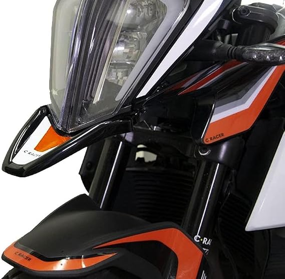 Front Fender for KTM 390 Adventure 2020-2023 (White/Orange)