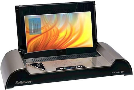 Fellowes 5642001 Büro Thermobindegerät Helios 60 platin/schwarz