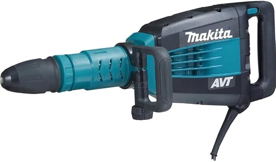Makita HM1214C 27 lb. AVT Demolition Hammer, accepts SDS-MAX bits , Teal