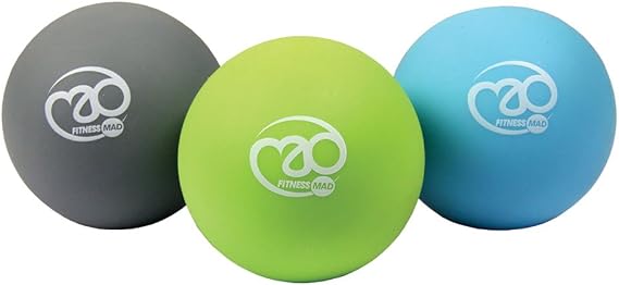 Fitness Mad FMTPM Trigger Point Massage Ball Set, Multicolour