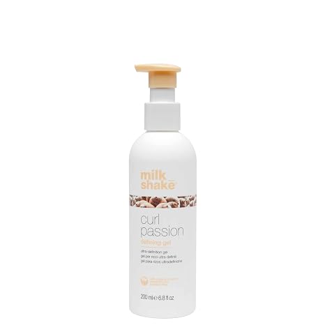milk_shake Curl Passion Defining Gel | Ultra Definition Curl Gel, 6.8 Fl Oz