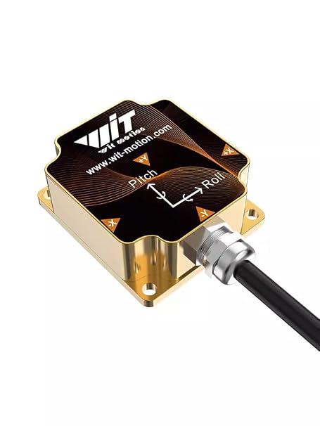 [Ultra-high Precision] WitMotion HWT9053-485 (X/Y0.001) 3-axis Acc+Gyro+Mag Electronic Compass Sensor, IP68 Triaxial Angle MPU9250 AHRS IMU Temperature&Magnetometer Compnsation for Arduino/ROS