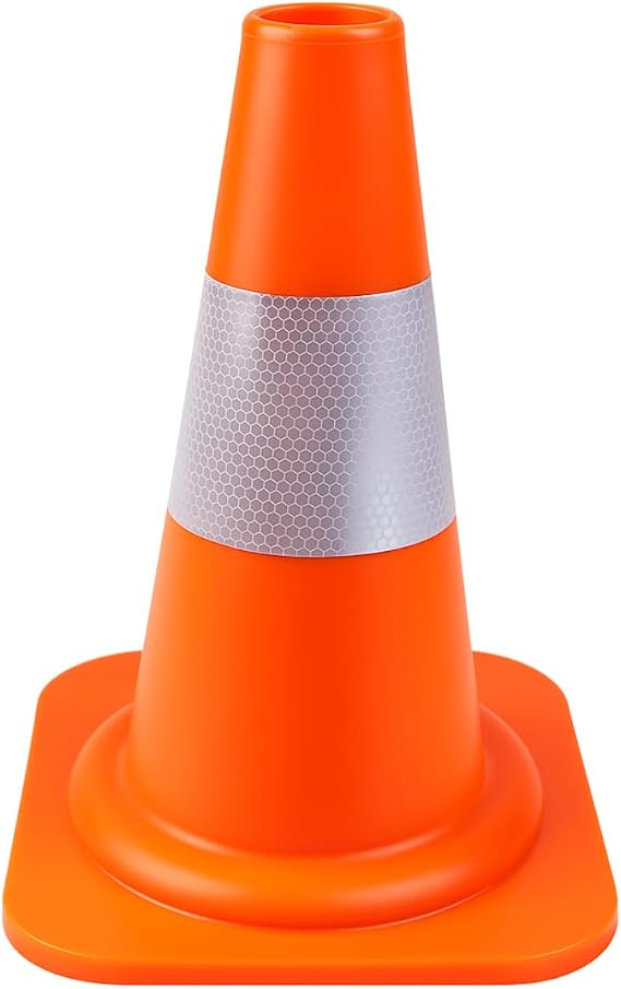 Hawk ST12 12-Inch PVC Cone with Reflectors