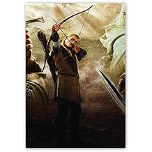 Ahşap Tablo Yüzüklerin Efendisi Legolas