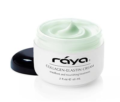 Raya Collagen-Elastin Cream 401 | Nourishing and Moisturizing Facial Treatment for Dry Skin | Helps Reduce Fine Lines and Wrinkles | Calms, Tones, Refines, and Firms