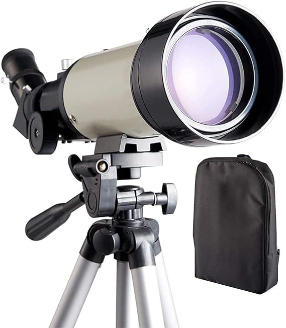 Outdoor Telescope,Telescope For Kids,Adults And Beginners,70mm Aperture 400mm Astronomical Refractor Telescope,Portable Travel Telescope With An Adjustable Tripod (Package 4 A) (Pa (Package 1 A)