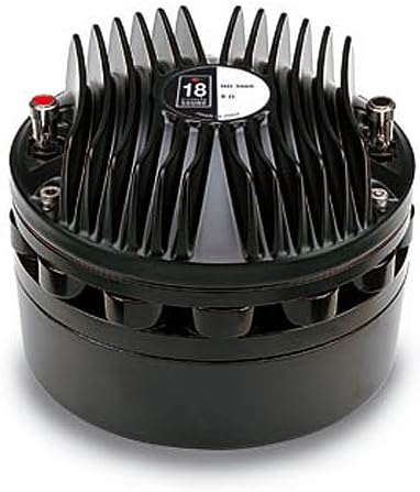 18 Sound ND2060 HF Drivers 2-Inch NEO 3" Aluminum Edgewound Voice Coil 200-Watt Exit High Frequency Driver Pro Audio Components Speakers for Motorcycle Car Audio Applications
