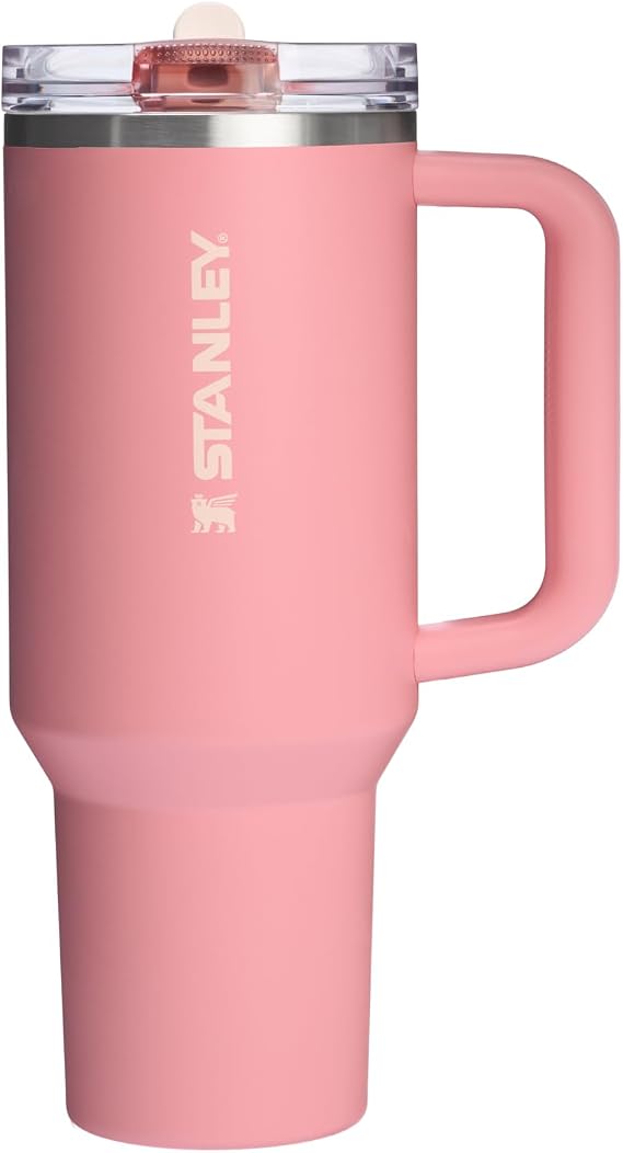 STANLEY Quencher ProTour Flipstraw Tumbler, 40 oz, Pink Mesa