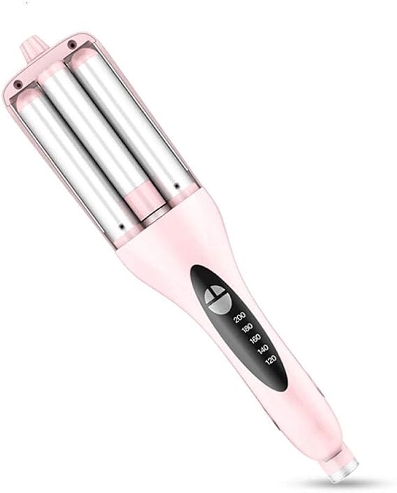 Hair Curling Iron, Fashionable Triple Pipe Curler Egg Roll Styling Tools Curly