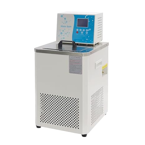US In Stock -40C ~100C Laboratory Chiller Circulator 6L Chiller Lab Low Temperature Cooling Liquid Circulator Pump Chiller Lab Recirculating Chiller Water Bath Recirculating Water Cooling Chiller,110V