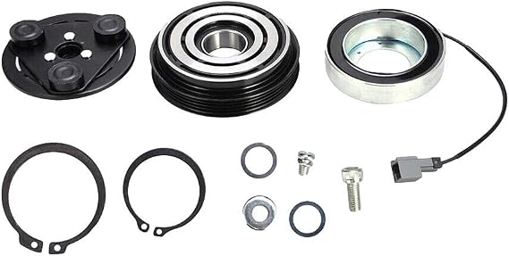 CoolTech AC Compressor Clutch Kit FITS 2002-2007 Subaru Impreza Pulley Coil HUB Bearing