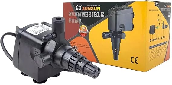 Super Sun Submersible Aquarium Power Head, 317 GPH