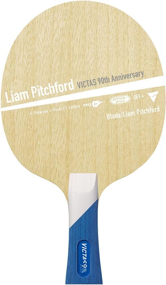 VICTAS 90th Anniversary Table Tennis Racquet, Player Model Racquet, FlareStraight