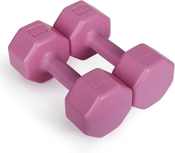PSSPOR 2 Adet 3KG Pembe Renk Dambıl Seti (2 Adet 3KG Gönderim Yapılmaktadır)