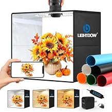Lightdow 16"x16"x16" Photo Studio Light Box +Type-C Plug