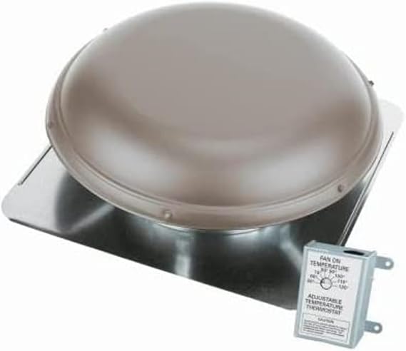 Air Vent 53832 Roof Mounted Power Attic Ventilator