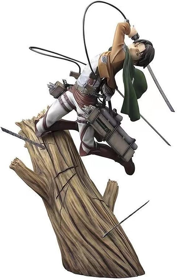 QAHEART Levi Figures, Titan Anime Figure Statues Model Action Figurine Ornaments for Anime Fans