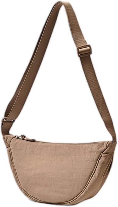 shoulder bag,crossbody bag women messenger bag hobo bag adjustable shoulder women nylon crescent bag great for shopping work as well as daily use and gift giving | adjustable shoulder