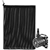 Pump Barrier Bag, kingsea Pond Pump Filter Bag 17.7"x 17.7", 2 Pack Large Pump Mesh Bag for Pond, Swimming Pool