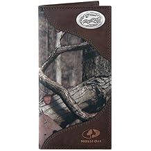 NCAA Florida Gators Zep-Pro Mossy Oak Nylon and Leather Secretary-style Roper Concho Wallet, Camouflage, One Size